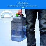 Maxbell 12L Outdoor Camping Car Water Carrier Canister Storage Container Clear Blue - Aladdin Shoppers
