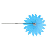 Maxbell Camping Sun Flower Windmill Spinner Garden Park Decoration Ornament Blue