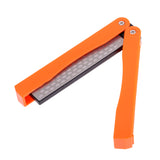 Maxbell Outdoor Camping Hone Rod Burr Knife Grinder Folding Sharpening Stone