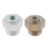 Maxbell Camping Picnic Stove Gas Refill Adapter Gas Tank Conversion Connector Silver - Aladdin Shoppers