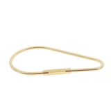 Maxbell 5 Pieces Brass Screw Lock Keychain Ring Clip Tool Hook Clasp Big A shape