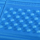 Maxbell Collapsible Foldable Seat Cushion Foam Pad Mat Camping Waterproof Blue