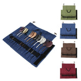 Maxbell Cutlery Set Storage Holder Chopsticks Spoon Fork Flatware Carry Bag Pack Coffee - Aladdin Shoppers