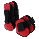 Maxbell 4 Pairs Horse Leg Boots Front Hind Leg Tendon Protect Equestrian