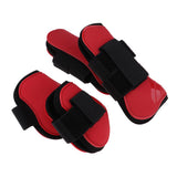 Maxbell 4 Pairs Horse Leg Boots Front Hind Leg Tendon Protect Equestrian