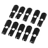 Maxbell 50x Zip Loop Cord Ends for Two Ends to Fit 3 - 4mm Elastic Shock Bungee Cord