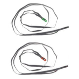 Maxbell 2Pcs 2m Travel Luggage Webbing Strap Camping Hiking Packing Bundle Belt