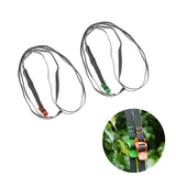 Maxbell 2Pcs 2m Travel Luggage Webbing Strap Camping Hiking Packing Bundle Belt
