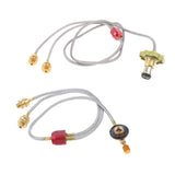 Maxbell Metal Camping Gas Propane Tank Connection Adapter Coupler for 2 Stoves 72cm - Aladdin Shoppers