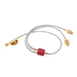 Maxbell Metal Camping Gas Propane Tank Connection Adapter Coupler for 2 Stoves 72cm - Aladdin Shoppers