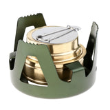 Maxbell 2xMini Camping Liquid Alcohol   Hiking Picnic Cookware Burner Green