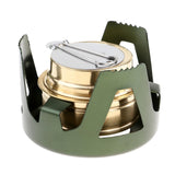 Maxbell 2xMini Camping Liquid Alcohol   Hiking Picnic Cookware Burner Green