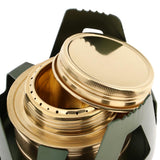 Maxbell 2xMini Camping Liquid Alcohol   Hiking Picnic Cookware Burner Green