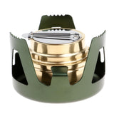 Maxbell 2xMini Camping Liquid Alcohol   Hiking Picnic Cookware Burner Green