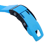 Maxbell 2 Pcs Replacement Inline Roller Skates Shoes Energy Straps with Screws Blue