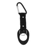 Maxbell 3 Pieces Water Bottle Holder Hooks Molle Hanging Strap Webbing Buckle Clips
