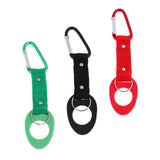 Maxbell 3 Pieces Water Bottle Holder Hooks Molle Hanging Strap Webbing Buckle Clips