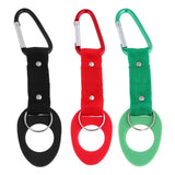 Maxbell 3 Pieces Water Bottle Holder Hooks Molle Hanging Strap Webbing Buckle Clips