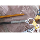Maxbell 2Pcs Awning Tent Poles Rings with 2 Pins for Outdoor Camping Hiking Travel