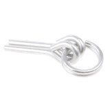 Maxbell 2Pcs Awning Tent Poles Rings with 2 Pins for Outdoor Camping Hiking Travel