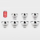 Maxbell Stainless Steel Bowl Double-walled Insulated 15cm - Aladdin Shoppers