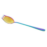 Maxbell 2Pcs Portable Camping Picnic Spoon Fork Cutter Stainless Steel Spork