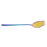 Maxbell 2Pcs Portable Camping Picnic Spoon Fork Cutter Stainless Steel Spork
