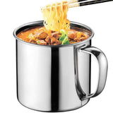 Maxbell Metal Drinkwware Stainless Steel Cup for Beer Coffee Tea 9cm with cover - Aladdin Shoppers