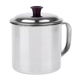 Maxbell Metal Drinkwware Stainless Steel Cup for Beer Coffee Tea 9cm with cover - Aladdin Shoppers