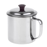 Maxbell Metal Drinkwware Stainless Steel Cup for Beer Coffee Tea 9cm with cover - Aladdin Shoppers