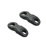 Maxbell 20pcs Paracord Bracelet 5mm Cord Side Release Buckle Survival Plastic Clip