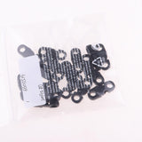 Maxbell 20pcs Paracord Bracelet 5mm Cord Side Release Buckle Survival Plastic Clip