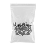 Maxbell 20pcs Paracord Bracelet 5mm Cord Side Release Buckle Survival Plastic Clip