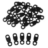 Maxbell 20pcs Paracord Bracelet 5mm Cord Side Release Buckle Survival Plastic Clip