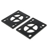 Maxbell 8x Skateboard Mounting Screws with 2x Riser Pad Longboard Hardware 25mm+3mm