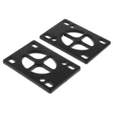Maxbell 8x Skateboard Mounting Screws with 2x Riser Pad Longboard Hardware 25mm+3mm