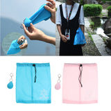 Maxbell Maxbell Portable Waterproof Stuff Sack Storage Bag Dust Bag Home Travel Camping blue