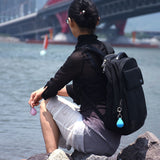 Maxbell Maxbell Portable Waterproof Stuff Sack Storage Bag Dust Bag Home Travel Camping blue