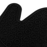 Maxbell Maxbell Heat Resistant Silicone Oven Glove Pot Holder Grilling Cooking Baking Black