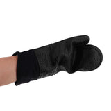 Maxbell Maxbell Heat Resistant Silicone Oven Glove Pot Holder Grilling Cooking Baking Black