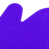 Maxbell Maxbell Heat Resistant Silicone Oven Glove Pot Holder Grilling Cooking Baking Purple