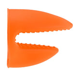 Maxbell Maxbell Silicone Hot Pot Holder Oven Grip Pinch Mitts Finger Tab Protector Orange