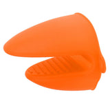 Maxbell Maxbell Silicone Hot Pot Holder Oven Grip Pinch Mitts Finger Tab Protector Orange