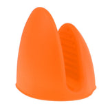 Maxbell Maxbell Silicone Hot Pot Holder Oven Grip Pinch Mitts Finger Tab Protector Orange