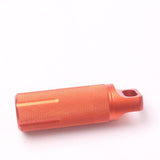 Maxbell Survival Pill Box Case Waterproof Aluminum Holder Container Medicine Capsule Orange