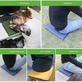 Maxbell 4pcs Self Inflating Seat Cushion Lightweight Portable Mat with Storage Bag