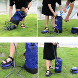 Maxbell 11L Foldable Shower Bag Outdoor Portable Water Bath Camping Hiking Travel