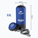 Maxbell 11L Foldable Shower Bag Outdoor Portable Water Bath Camping Hiking Travel