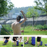 Maxbell 11L Foldable Shower Bag Outdoor Portable Water Bath Camping Hiking Travel