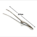 Maxbell Stainless Steel BBQ Tongs Clip Kitchen Clamp Cooking Salad Serving Utensil - Aladdin Shoppers